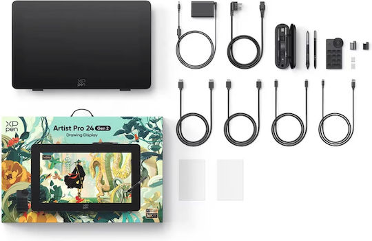 XP-Pen Artist 24 Pro Gen 2 165Hz Stilou digital cu ecran QHD 23.8"