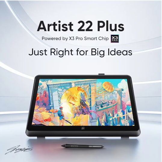 XP-Pen Artist 22 Gen 2 Plus Stilou digital cu ecran 22"