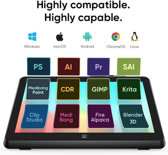 XP-Pen Artist 22 Gen 2 Plus Stilou digital cu ecran 22"