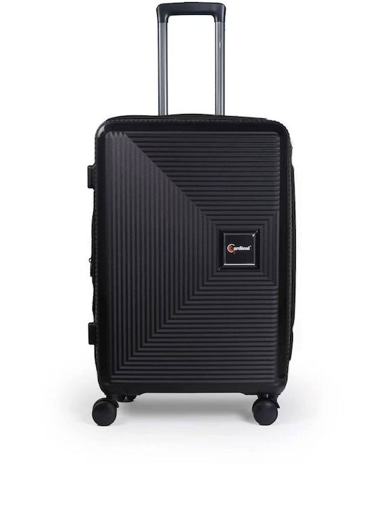 Cardinal Anniversary Голям Куфар Solid Black с 4 колела Височина 70см. 2015/70 Плътно черно