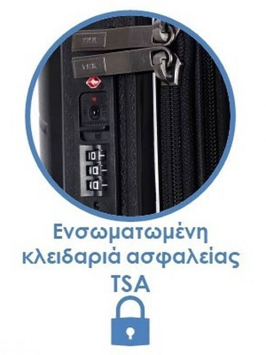 Lavor Μεγάλη Βαλίτσα Ταξιδίου Σκληρή Μαυρο με 4 Ρόδες Ύψους 75εκ.