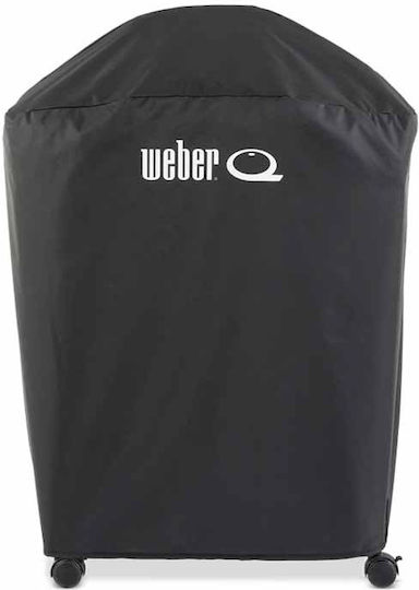 Weber Premium Acoperire Grătar Negru Compatibil cu Q3200 din Poliester cu Protecție UV 6.2bucx26.5buc