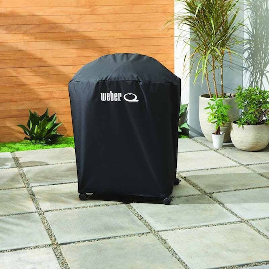 Weber Premium Acoperire Grătar Negru Compatibil cu Q3200 din Poliester cu Protecție UV 6.2bucx26.5buc