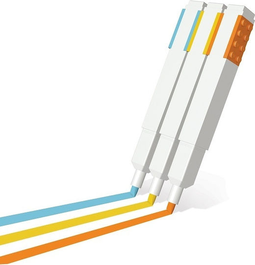 LEGO Markere de Subliniere 0.1mm Argintii 3buc