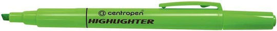 Centropen Μαρκαδόρος Υπογράμμισης Neon Yellow
