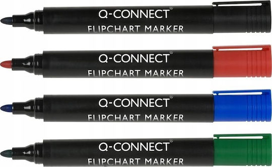 Q-connect Flipchart Markers 4 Colors