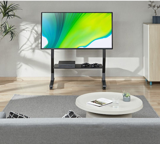 Techly Стойка за телевизор Подов до 90" и 60кг