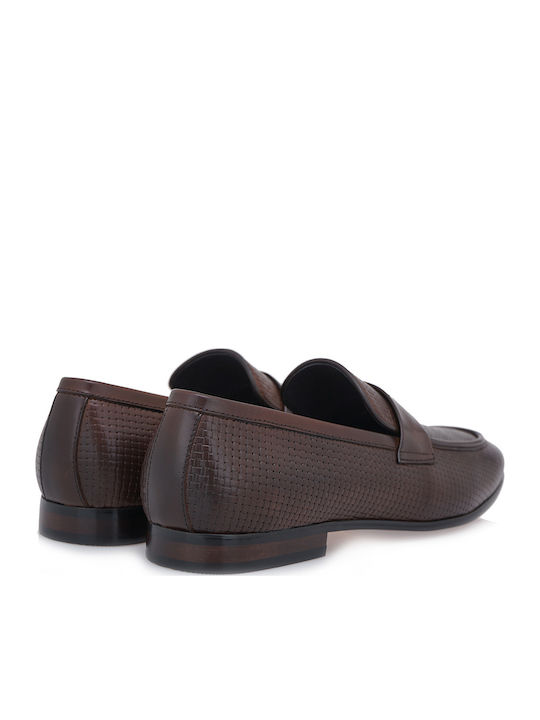 Men's Leather Loafers Brown