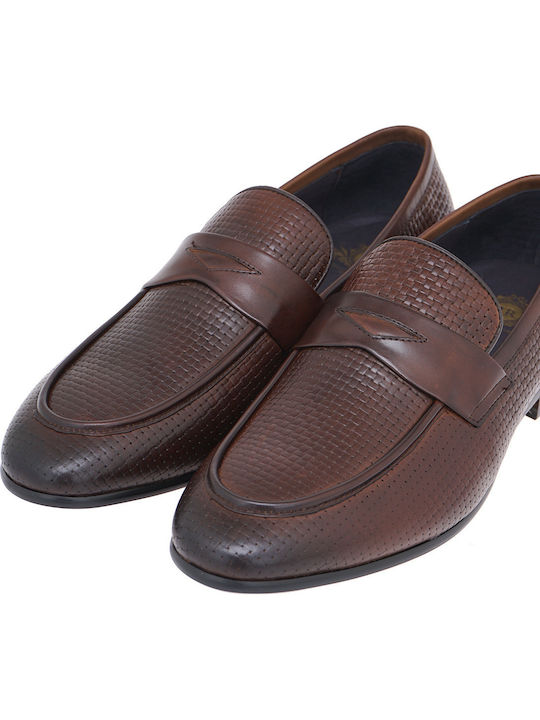 Men's Leather Loafers Brown