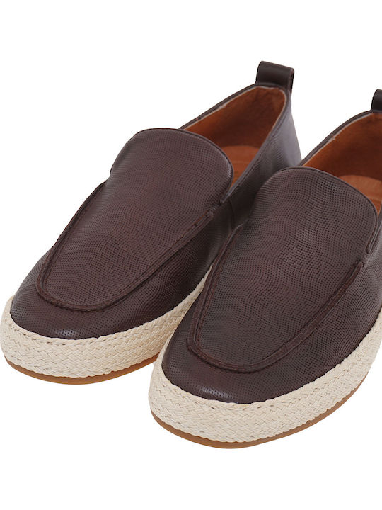 Men's Leather Loafers Brown
