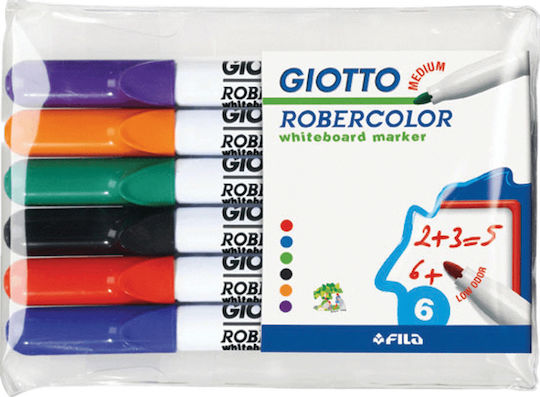 Giotto Robercolor Μαρκαδόροι Πίνακα Σετ 4 χρώματα