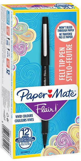 Papermate Μαρκαδόρος Σχεδίου Μαύρος 1mm