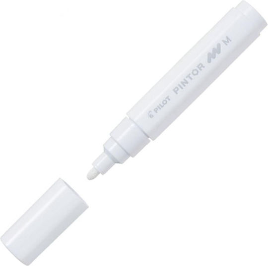 Pilot Pintor Medium Μαρκαδόρος Λευκό 1.4mm