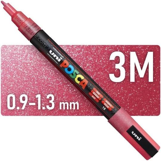 Uni-Ball Permanent Markers 1.3mm Multicolour 8pcs