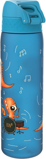Ion8 Slimkids Kids Water Bottle Dinosaur Plastic Transparent 500ml