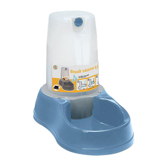 Stefanplast Break Automatic Waterer / Feeder for Dog & Cat 6.5lt in Blue Color