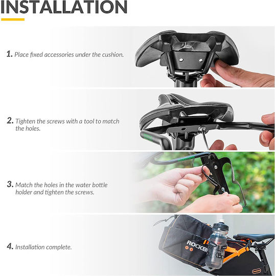 Rockbros Multifunctional Bracket 31210013001 Saddle Bag Stabilizer Black