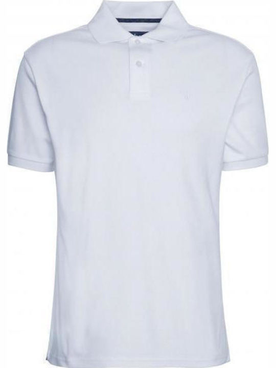 Hylton Polo Blouse Classic White
