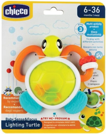 Chicco Κουδουνίστρα Tortoise για 6+ Μηνών