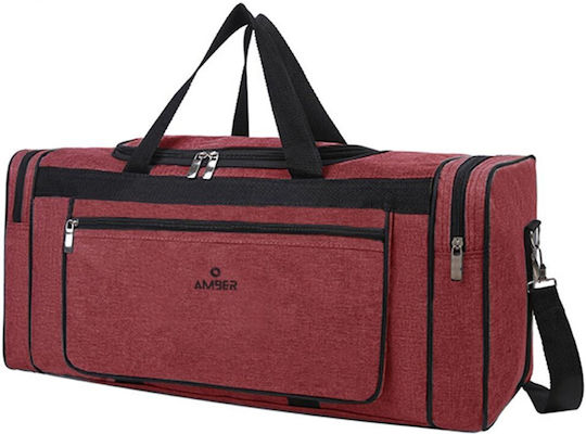 Amber Sack Voyage 65lt Burgundy Fabric L68xW30xH32cm
