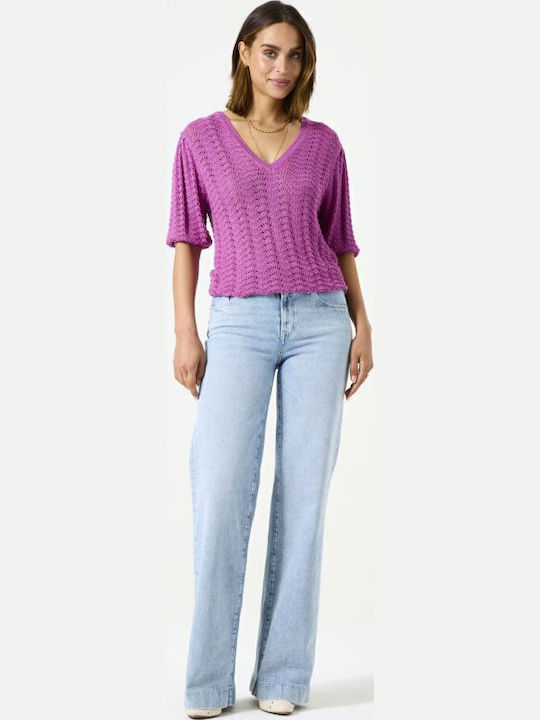 Damen Pullover Purple