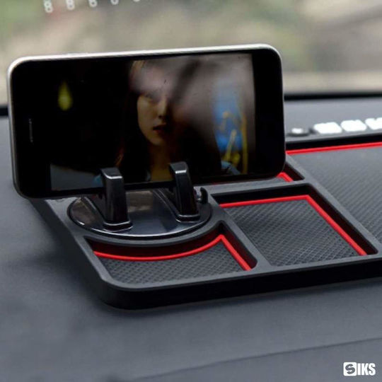 Suport Auto pentru Telefon cu suprafață antiderapantă Neagră
