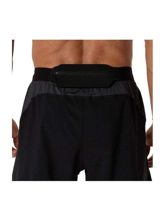 Road 2 In 1 Sports Men's Black Shorts