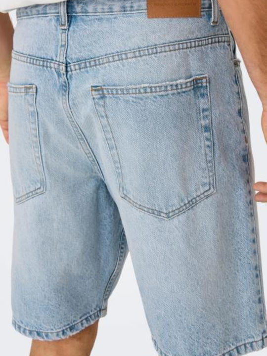 Мъжка Бермуда Light Blue Denim