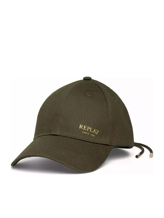Replay Woman Baseball Cap Stripes Replay Woman Baseball Cap Stripes