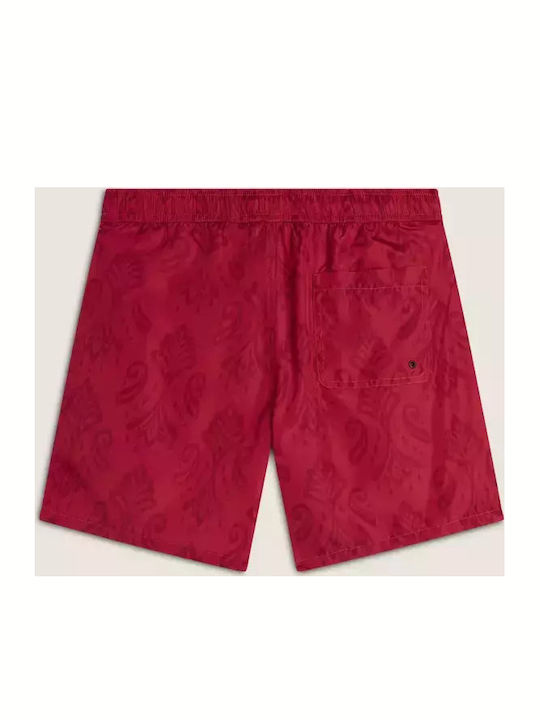 Men's Swimwear Shorts Red Floral