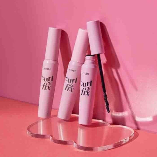 Etude House Fiber-Mascara Wasserdichte Schwarze 8gr