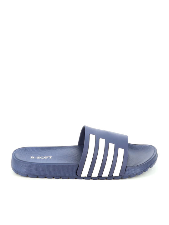 Men's Slides Blue