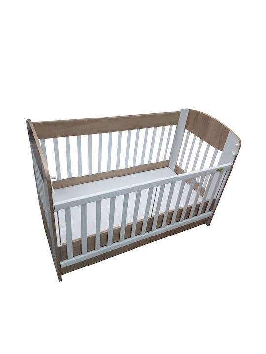 Beboulino Perseus Weiß Babybett mit Schublade