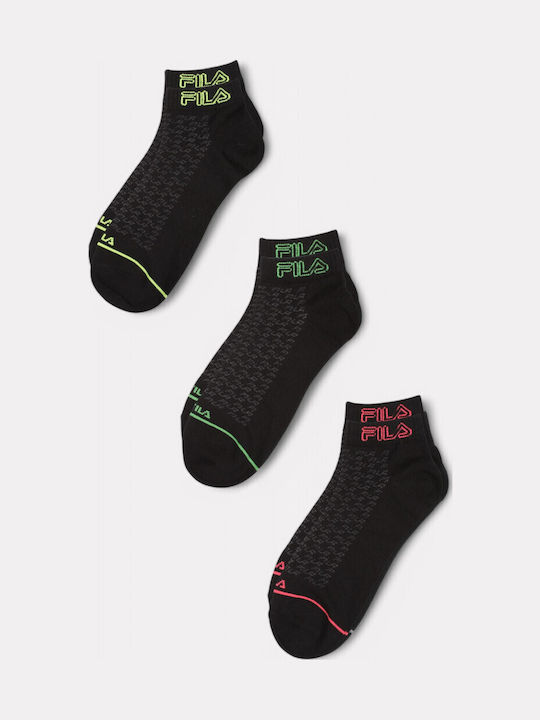 FILA Men's Socks Black 3Pack