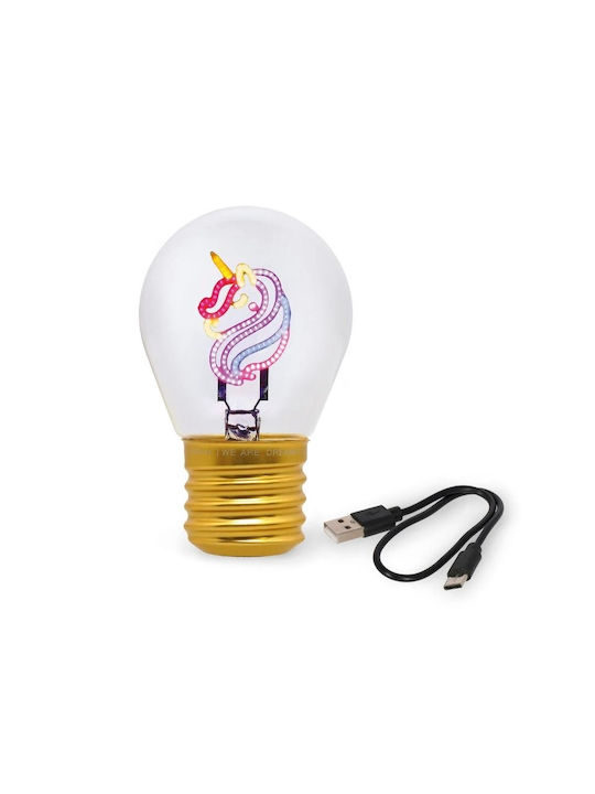 Unicorn Kids Decorative Lamp 10.3x6.8cm