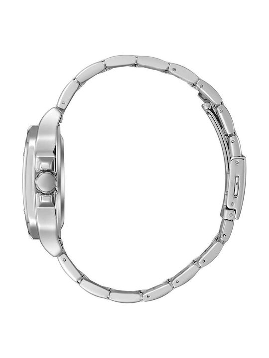 Lee Cooper Men's Watch Automatic with Silver Metal Bracelet