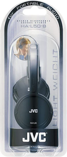 JVC HA-L50-E Жични On Ear Слушалки Черни