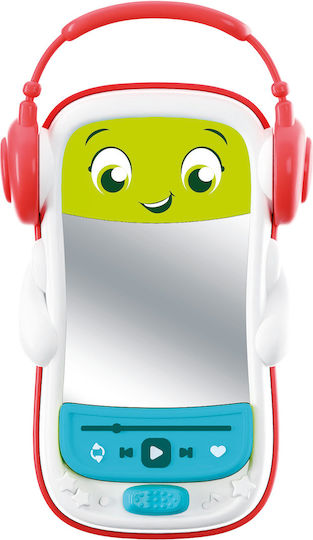 Baby Clementoni Baby Radio Toy (Speaks Greek) with Music and Sounds for 3+ Months (Various Designs) 1pc