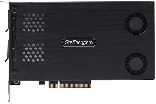 Αντάπτορας Σκληρό Δίσκο Startech 2m2-removable-pcie Μαύρο