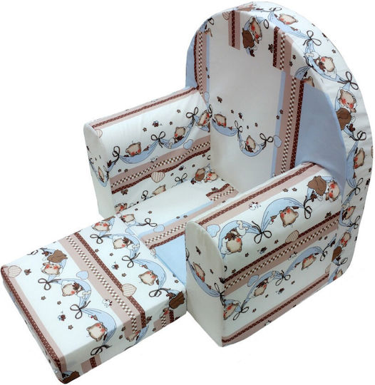 Kids Armchair Hammock 55x38x55cm White