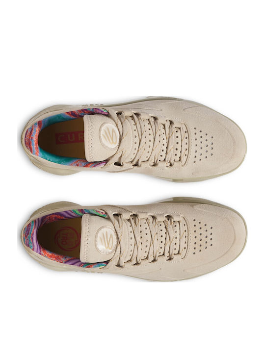 Curry 1 Low Flotro Lux Low Basketball Shoes Beige