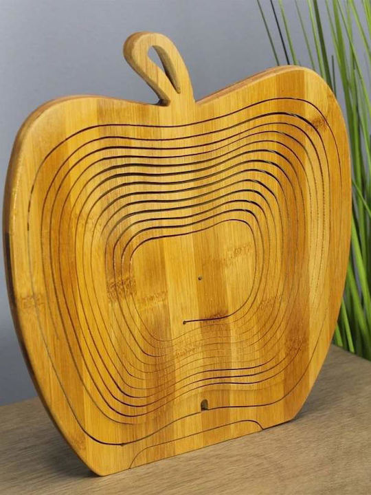 Καλάθι Αποθήκευσης Bamboo 22x20cm