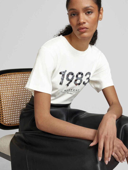 Bluze Damă T-shirt Alb