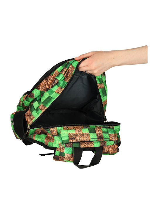 St. Majewski Schulranzen Rucksack Grün 21Liter