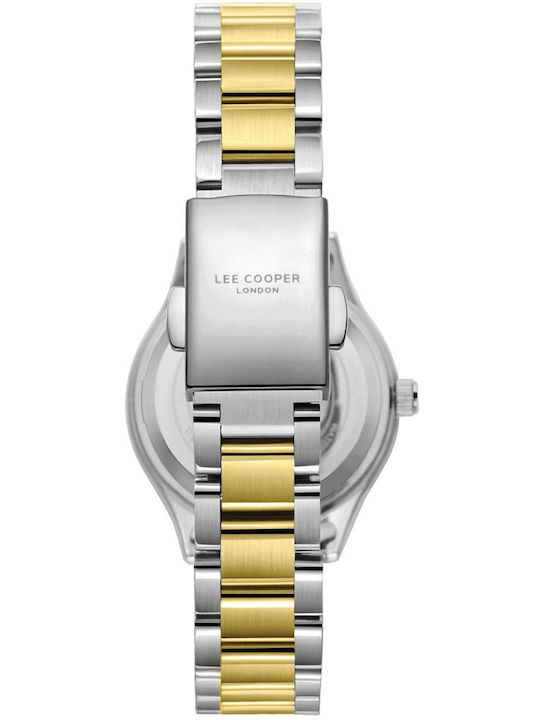 Lee Cooper Ceas de Damă cu Auriu Brățară Metalică