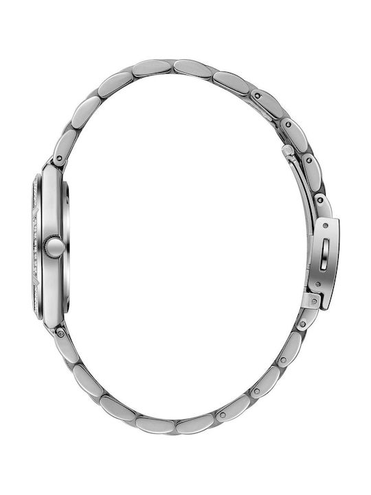 Lee Cooper Ceas de Damă cu Argintiu Brățară Metalică
