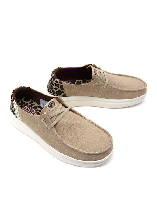 Γυναικεία Slip-On Μπεζ
