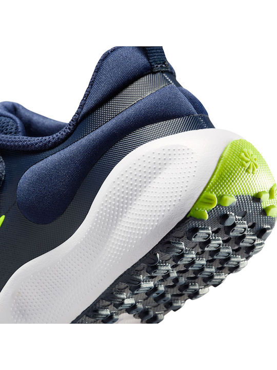 Revolution Revolution Kids Sports Shoes Running with Hoop & Loop Closure Blue