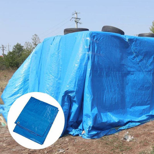 Wasserdicht Plane 5x4m. Blau