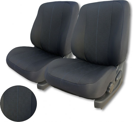 Pole Position Front Car Covers 2pcs Black